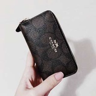 Coach coins bag zip wallet
