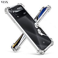 เคสใสกันกระแทกสำหรับ Xiaomi POCO F8 F7 Ultra F5 X7 X6 X5 X4 X3 NFC F4 F3 GT F2 M7 M6 M5 M4 M3 Pro C7