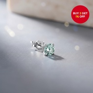 1Ct Snowflake Simulated Diamond Earrings for Women 6-prong Wedding Gift Jewelry