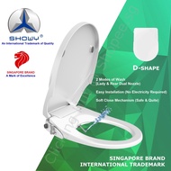 [SG LOCAL SELLER] SHOWY Bidet Toilet Seat - Non-Electric/Manual control(A SINGAPORE BRAND)