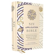 NIV Application Bible, Comfort Print--hardcover, Cream * Hardcover * Study Bible * Chosen Treasure