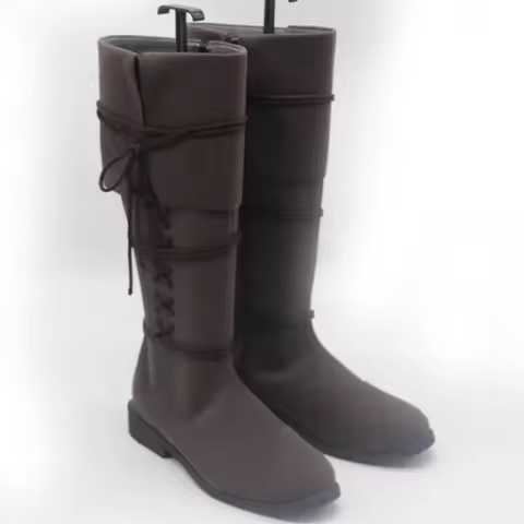 Lord Rings Aragorn Cosplay boots Estel Strider Thorongil Aragorn Halloween shoes