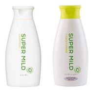 日本資生堂 Super mild惠潤草本清新柔淨無矽油洗髮水/護髮素 220ml
