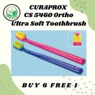 Curaprox 5460 Ortho Ultra Soft Toothbrush For Braces Care BUY 6