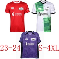 【S-4XL Fan issue jersey】23-24 Liverpool men football jersey
