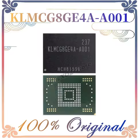 1pcs/lot Original New KLMCG8GE4A-A001 KLMCG8GE4A A001 64G BGA169 EMMC 4.41 64GB Memory IC Chipset in