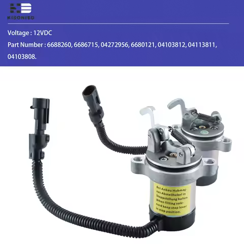 12V Fuel Shut Off Solenoid 04103808 04113811 04103812 04103808 04103818 for Deutz Engine F3L F3M F4L