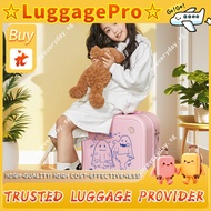 【Bags & Luggage Pro】18/20Small fresh-style luggage with wheels Durable and sturdy suitcase with swiv