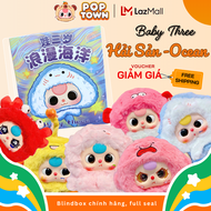 [HỎA TỐC] - BABY THREE HẢI SẢN OCEAN - Blind box ngẫu nhiên toys gift gấu bông bias phụ kiện - POP T
