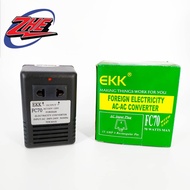 EKK (FC70) AC220/240V - AC100/120V 70WATT MAX AC CONVERTOR (1001564)