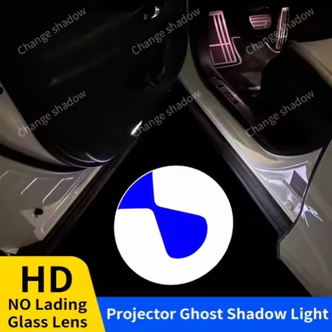 2pcs HD LED Car Door Welcome Light Projector Light Ghost Shadow Atmosphere Decoration Accessories Fo