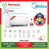 MIDEA 1.0hp - 2.5hp Non Inverter Air Cond MSGD-09CRN8/ MSGD-12CRN8/ MSGD-18CRN8 /MSGD-24CRN8 ( 3 STA