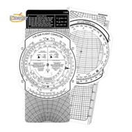 【caesarA8】E6b Flight Calculator Flight Computer Calculator Essential Flying Training Student Tools f