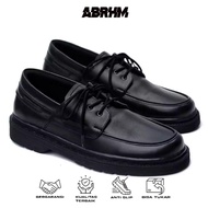 ABRHM Men's Formal Oxford Shoes Black Men's Work Shoes