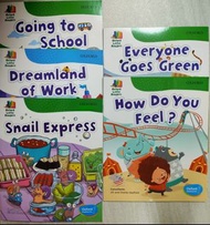 K2 Oxford Little Readers  going to school/dreamland of work/snail express/everyone goes green/how do