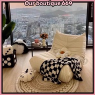 Caterpillar Lazy Sofa Reclining Bedroom Tatami Balcony TOGO Sofa Ins Leisure Chair Lazy Sofa Chair B