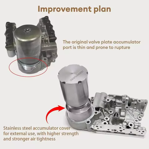 TRANSPEED DQ200 0AM Transmission Valve Body Accumulator Mechatronic Repair Kit DSG 7 Speed Improve F