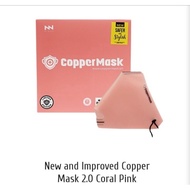 NEW and Improved Original Copper Mask CopperMask 2.0 (Coral Pink)