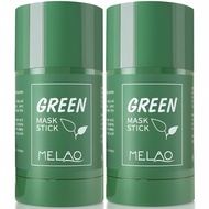 [PRE-ORDER] MIZPZL Green Tea Mask Stick (2pcs), Green Tea Mask Stick Blackhead Remover for Face with Green Tea Extract, Green Tea Mask for Deep Pore Cleansing, Moisturizing, Skin Brightening for All Skin Types ORIGINAL FROM USA (ETA: 2024-04-04)