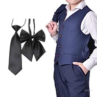 Crazy 2pcs Uniform Tie for Teens Women Preppy Tie School Student Uniform Accessories