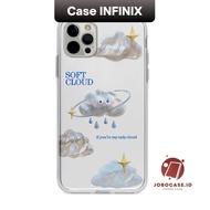 HP Infinix Note Hot 50 40 Pro Plus 30 30 30i 40i Smart 8 11s NFC 5G Soft Cloud Phone Case