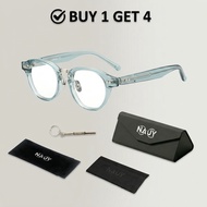 NAUY GF150 Acetate Titanium Glasses Frame