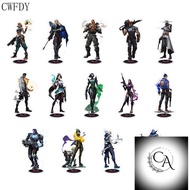 Standee Hot Game Figure Valorant Sage Killjoy Jett Sova Cypher Salvia Acrylic decor desk study corne