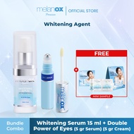 Paket Melanox Premium Double Power For Eyes + Melanox Premium Serum 15ML + Cermin Melanox