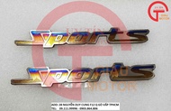CẶP TEM TITAN CHỮ SPORTS DÁN XE SUZUKI SPORT