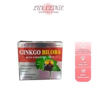 GINKGO BILOBA WITH COENZYME Q10 - GINKGO BILOBA Q10 - ADDITIONAL NUTRITION FOR COURSE - 100 TABLETS
