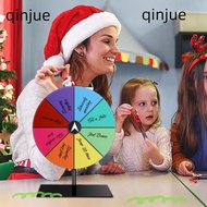 QINJUE Dry Erase Spin Wheel, Editable Round  Wheel,  Multicolor Plastic Editable Spin Wheels