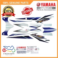 RXZ STRIPE RXZ STICKER RXZ GRAPHIC 5PV4 BLUE BIRU PUTIH BODY STICKER DECAL [100% ORIGINAL YAMAHA] - 