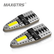 MAXGTRS 2x T10 W5W Super Bright Bulb 168 194 7020 Chip 12V Car LED Auto Door Reading License Plate L
