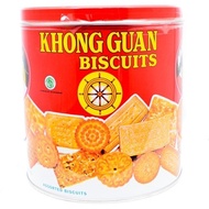 Khong Guan Biskuit 650 g/ Biskuit Kaleng Khong Guan
