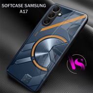 VN76 Softcase Glass Glitter For Samsung A17 Latest - Casing hp For Samsung A17 Casing Mica Cover hp