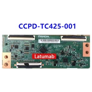 Latumab Original CCPD-TC425-001 Logic Board TCON Board for PANDA 43" TV