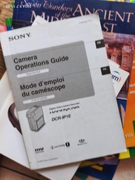 Buku Panduan/Manual SONY HANDYCAM DCR-IP1E