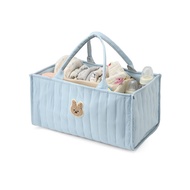 Large capacity multi-compartment mummy bag baby nappy storage bag foldable bottle nappy handbag