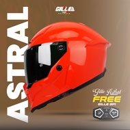 GILLE ASTRAL plain color full face Dual Visor Motorcycle Helmet