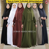 Jubah ABAYA MECCA by MEWAH EXCLUSIVE | Baju Umrah Muslimah Ironless