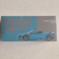 Mini GT McLaren 750S Spider Belize Blue