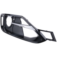 (RZUF) Car Front Right Side Bumper Fog Light Grille Trim Cover Replacement Accessories for 3 Series