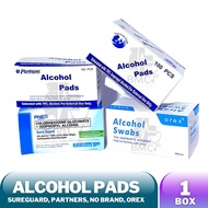 100PCS Disposable Alcohol Pads (70% Isopropyl Alcohol) *