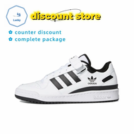 LSS Counter In Stock Adidas Originals FORUM Low FY7757 Men's and Women's Canvas Shoes