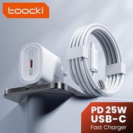Toocki 25W PD USB Type C Charger Fast Charging USB C Charger Adapter For lPhone Samsung Xiaomi With 