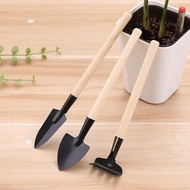 [herebuy] 3pcs/set Trowel Mini Gardening Tool Set Home Potted Tools Durable Transplanter