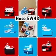 【imamura】For Hoco EW43 Case Casing Soft Silicone Earphone Case Super Cool Cartoon