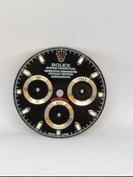 原裝 Rolex Daytona 116520 黑面錶盤 錶面 Dial