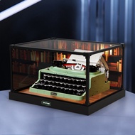 [Acrylic Display Box] Suitable for Lego 21327 Retro Typewriter Acrylic Display Box Transparent Box A