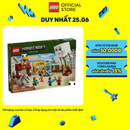 LEGO MINECRAFT 21273 Bộ Lắp Ráp Cuộc Tấn Công Làng Bằng Khinh Khí Cầu Của Ghast (555 chi tiết)
